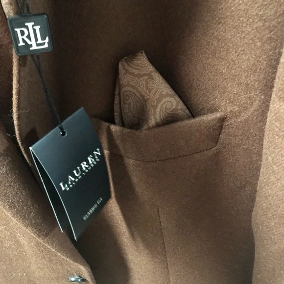 Lauren Ralph Lauren Rich Brown Men's Blazer